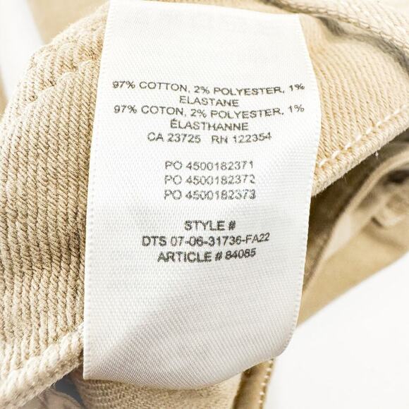 Wilfred Free Cargo Denim Jeans Wide Leg Carpenter Style Straight Green Size 0 - Picture 7 of 10